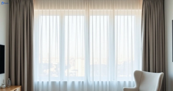 Restored vibrant drapes in neranwood QLD after Matty Curtain Cleaning